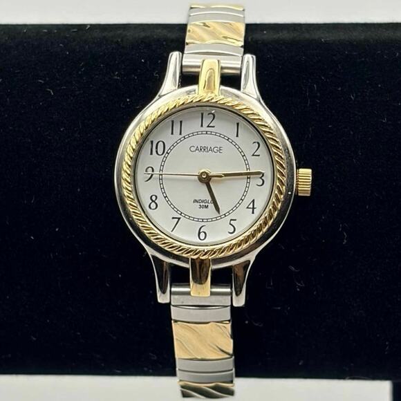 Stunning Silver & Gold Timex Watch - Picture 1 of 4